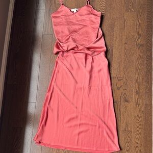 Rachel Zoe Satin Skirt Set